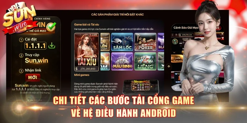 Chi tiết các bước tải cổng game về hệ điều hành Android