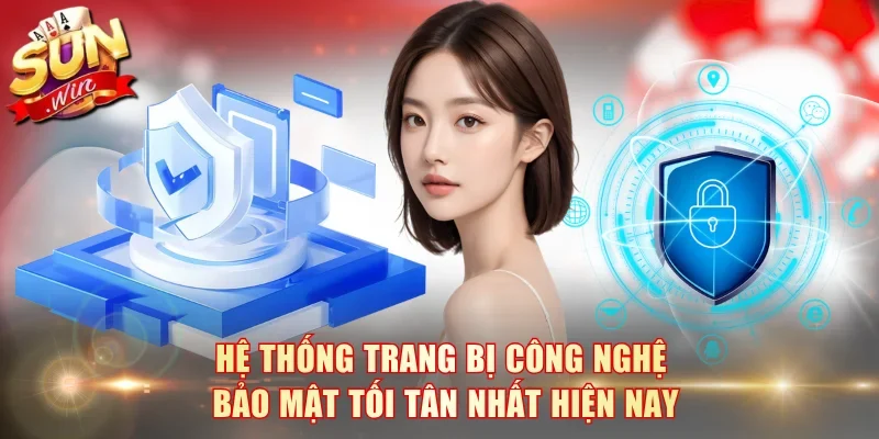Hệ thống trang bị công nghệ bảo mật tối tân nhất hiện nay