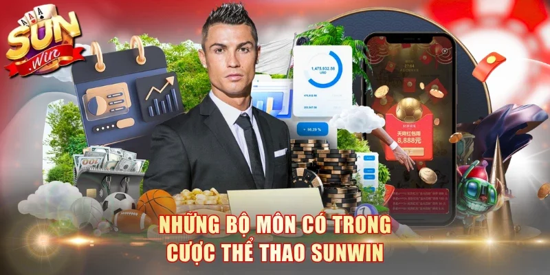 Những bộ môn có trong cược thể thao SunWin